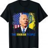 Official Support Ukraine The Iranian People Anti Biden meme TShirt