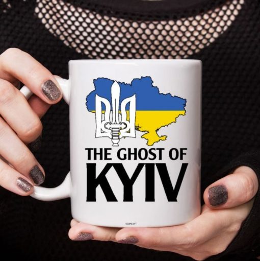 The Ghost Of Kyiv, Stand With Ukraine, Support Ukraine Gift Mug