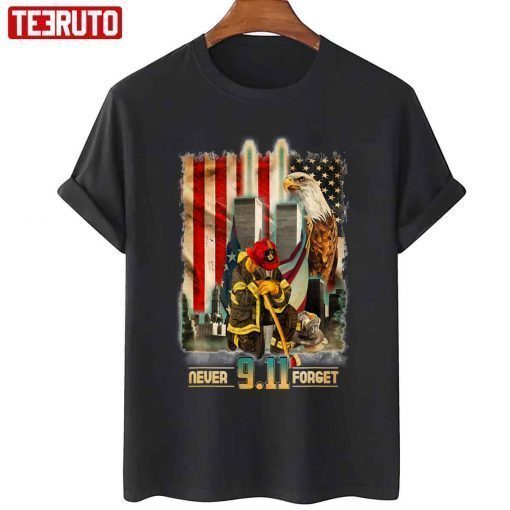 Patriot 911 Day We Will Never Forget Official T-Shirt