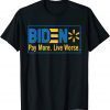 Funny Biden Pay More Live Worse Funny Bidenflation T-Shirt