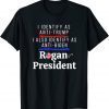 I Identify as Anti Trump Anti Biden Pro Rogan for President T-Shirt
