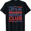 Anti Biden Social Club Biden Bike Democrat Republican USA T-Shirt