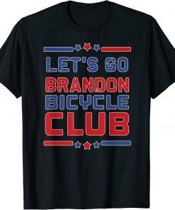 Anti Biden Social Club Biden Bike Democrat Republican USA T-Shirt