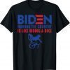 Running the country is like riding a bike funny joe biden T-Shirt