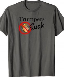 Trumpers Suck ,Trump Cartoon T-Shirt