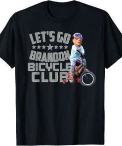 Let's Go Brandon Bicycle Club ,Anti Biden 2022 Tee Shirt
