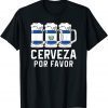 El Salvador Cerveza Por Favor Flag Pupusas Salvadorian Vos Shirts
