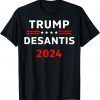 Trump DeSantis 2024 Vintage T-Shirt
