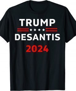 Trump DeSantis 2024 Vintage T-Shirt