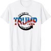 T-Shirt It's Time To Trump Circle Back Support Trump B424