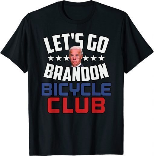 Anti Biden Social Club Biden Bike Democrat Republican USA Official T-Shirt