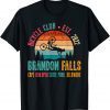T-Shirt Brandon Falls Bicyle Club Retro Sun Biden Bike