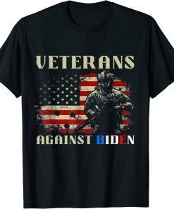 Veterans Against Say Their Names Joe Anti Biden, 4th Of July Official T-Shirt
