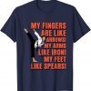 Classic My Fingers Are Like Arrows T-Shirt