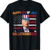 T-Shirt Joe Biden Happy 4th Of July Hallothanksmas Holidays