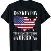 Donkey Pox The Disease Destroying America Funny Anti Biden Official T-Shirt
