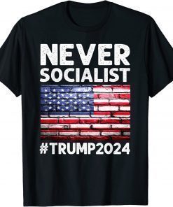 Donald Trump 2024 President Election Republican USA flag Gift Tee Shirts