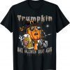 Trumpkin Drinking Beer Make Halloween Great Again T-Shirt