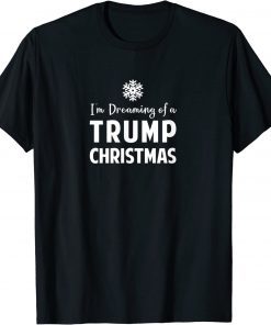 Christmas Holiday Snow Santa Claus President Present Winter T-Shirt