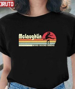 T-Shirt Mclaughlin Us Hurdling Team New World Record Hurdles