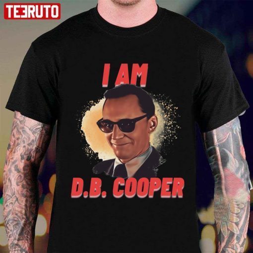 I Am Db Cooper Loki Web Series Red 2022 T-Shirt