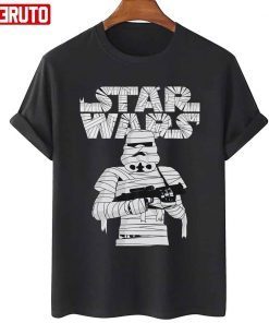 Official Mummy Halloween Costume Mandalorian Star Wars T-Shirt