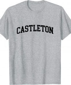 Castleton Athletic Arch College University Vintage T-Shirt
