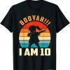 Kids Dabbing Birthday 10 Years Old I Am 10 Outfit Girls Shirt