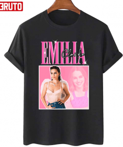 2022 Actress Emilia Clarke Graphic Funny T-Shirt