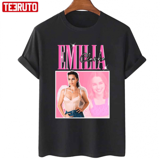 2022 Actress Emilia Clarke Graphic Funny T-Shirt