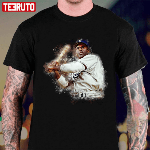 Retro Baseball Graphic MLB Jackie Robinson T-Shirt