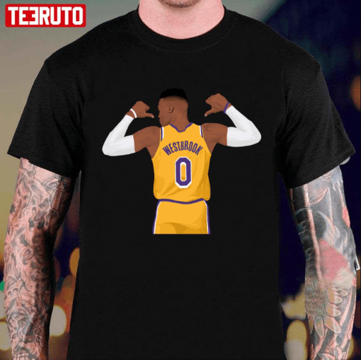 NBA Player Russell Westbrook 0 T-Shirt