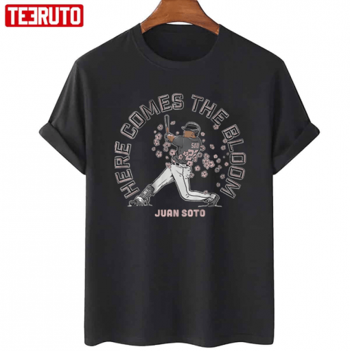 Playing Juan Soto Here Comes The Bloom 2022 T-Shirt