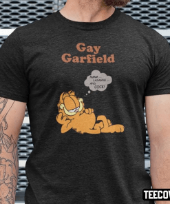 Gay Garfield Funny Tee Shirt