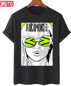 Girl With Eyeglass Paramore 2022 Tee Shirts