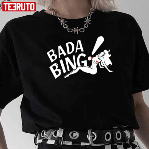 Bada Bing Sopranos Gualtieri Mafia T-Shirt