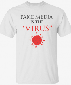 Fake media is the virus Classic Shirt