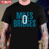 T-Shirt Typography Miles Bridges 0 NBA Basketball Player