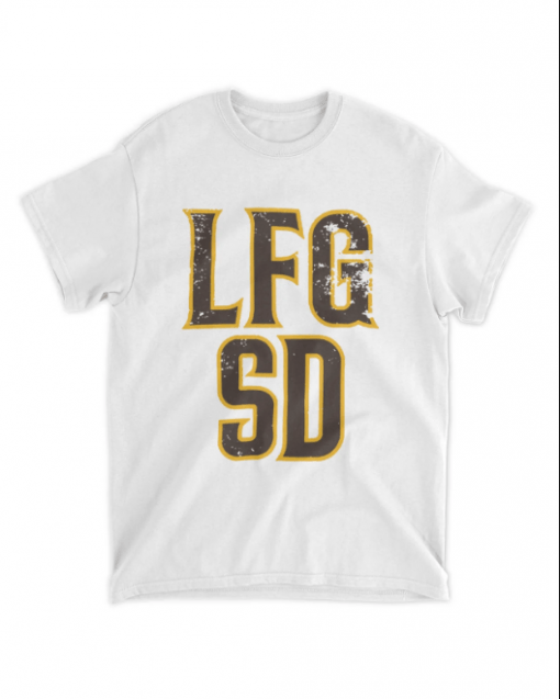 LFGSD Stacked Letters T-Shirt