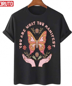 Funny Shroom Bloom You Are What You Manifest Art T-Shirt