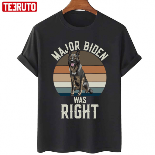 Major Biden Was Right Classic T-Shirt