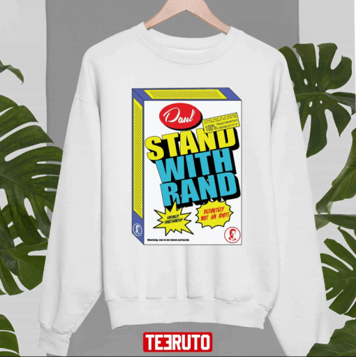 Stand With Rand Paul Graphic Funny T-Shirt