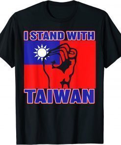 I Stand With Taiwan - Taiwanese Flag Shirt