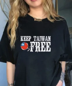 Support Taiwan Keep Taiwan Free,I stand with Taiwan 2022 T-Shirt