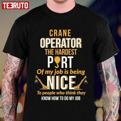 Crane Operator Official T-Shirt