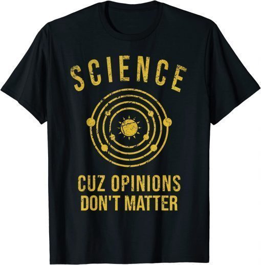 Funny Science Nerd Sarcastic School Funny Retro Vintage Novelty T-Shirt