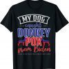 Trump 2024 My Dog Caught Donkey Pox From Biden Doberman Gift T-Shirt
