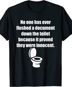 Trump Toilet Documents Shirts