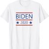 Modern Joe Biden 2024 with Patriotic Red Lines Color Funny Shirts