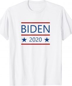 Modern Joe Biden 2024 with Patriotic Red Lines Color Funny Shirts